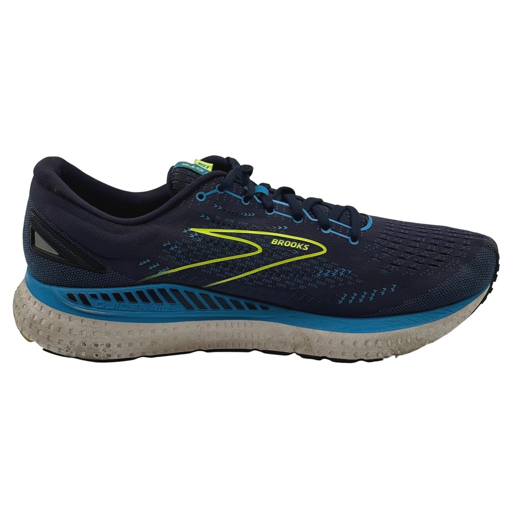 Brooks Glycerin GTS 19 Running Shoes Men's 11 Navy Blue Cushion Gym 1103571D443 - Picture 4 of 8